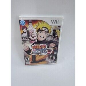 Nintendo Wii - Naruto Shippuden Clash Of Ninja Revolution III - Complete Tested
